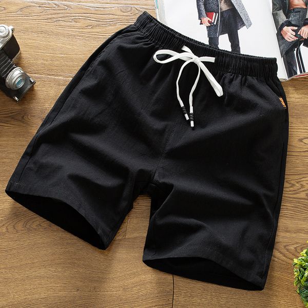 men's shorts summer wear solid color pure cotton elastic with drawstring short fashion teenager korean-style slim fit shor casua, White;black
men's shorts summer wear solid color pure cotton elastic with drawstring short fashion teenager korean-style slim fit shor casua, White;black