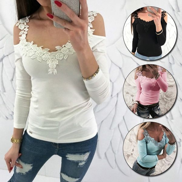 women's blouses & shirts women summer lace short sleeve t-shirt bandage v-neck tee shirt femme elegant fashion tshirt off shoulder ladi, White
women's blouses & shirts women summer lace short sleeve t-shirt bandage v-neck tee shirt femme elegant fashion tshirt off shoulder ladi, White