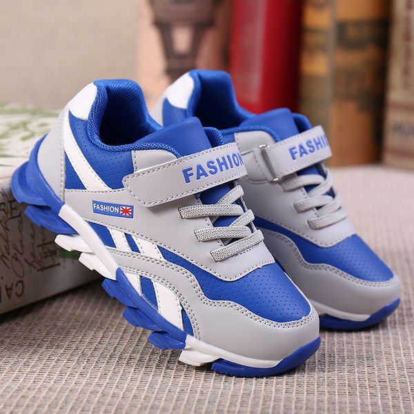 men's running 2019 autumn leather casual middle and big running student sneakers children's children's shoes sports shoes, Black
men's running 2019 autumn leather casual middle and big running student sneakers children's children's shoes sports shoes, Black