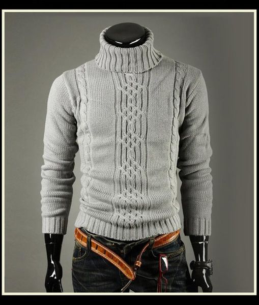 nieuwe fashion brand slim heren knit revers lange mouwen coltrui coltrui effen kleur reguliere trui voor mannen winter hoge hals, White;black
nieuwe fashion brand slim heren knit revers lange mouwen coltrui coltrui effen kleur reguliere trui voor mannen winter hoge hals, White;black