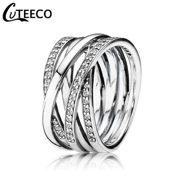 cuteeco stackable finger rings for women special design full shiny cz crystal brand ring wedding jewelry femme, Golden;silver
cuteeco stackable finger rings for women special design full shiny cz crystal brand ring wedding jewelry femme, Golden;silver