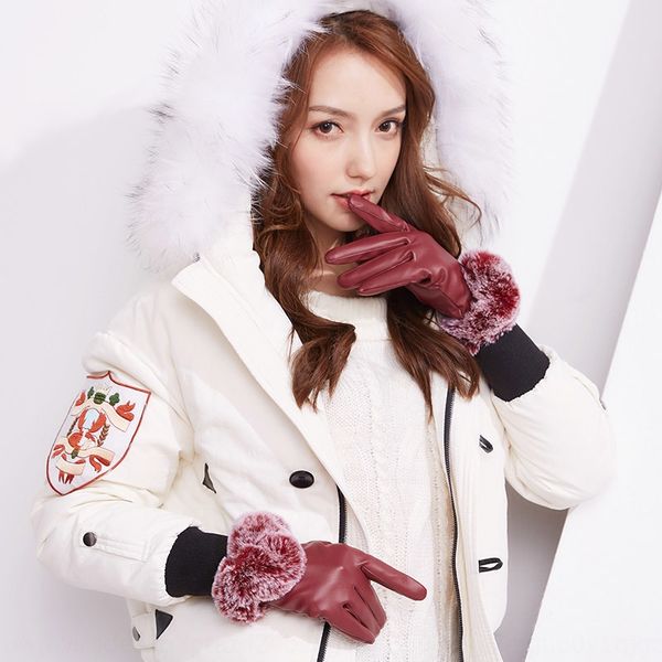 6igdc pu leather gloves female winter warm rubber simulation ball touch screen plus velvet warm students korean cute simulation rabbit fur b, Blue;gray
6igdc pu leather gloves female winter warm rubber simulation ball touch screen plus velvet warm students korean cute simulation rabbit fur b, Blue;gray