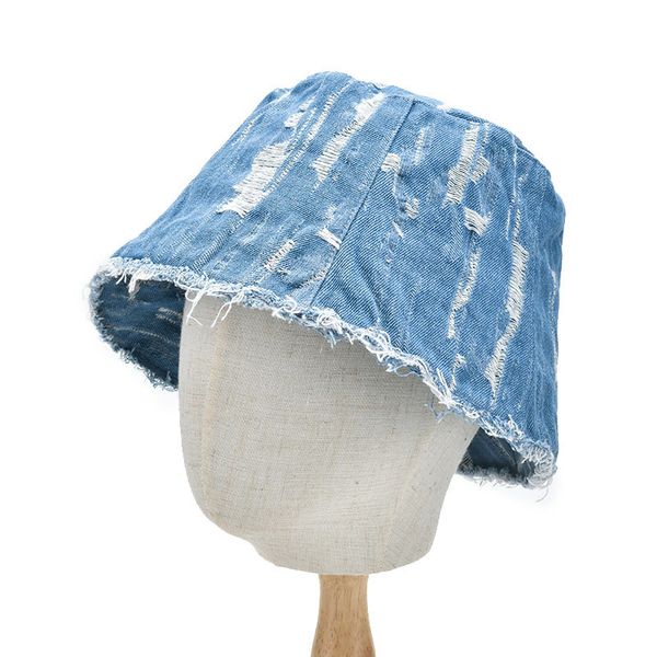 summer 2020 washed cotton denim bucket hat women broken hole design bob chapeau femme fisherman cap woman hats korean hip hop, Blue;gray
summer 2020 washed cotton denim bucket hat women broken hole design bob chapeau femme fisherman cap woman hats korean hip hop, Blue;gray
