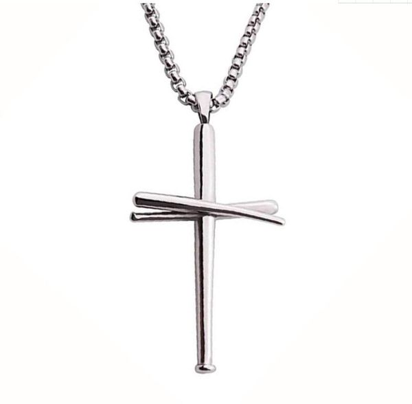 100 silver cross baseball bat cross pendant necklace gold silver black color stainless steel baseball cross pendant necklace for women men
100 silver cross baseball bat cross pendant necklace gold silver black color stainless steel baseball cross pendant necklace for women men