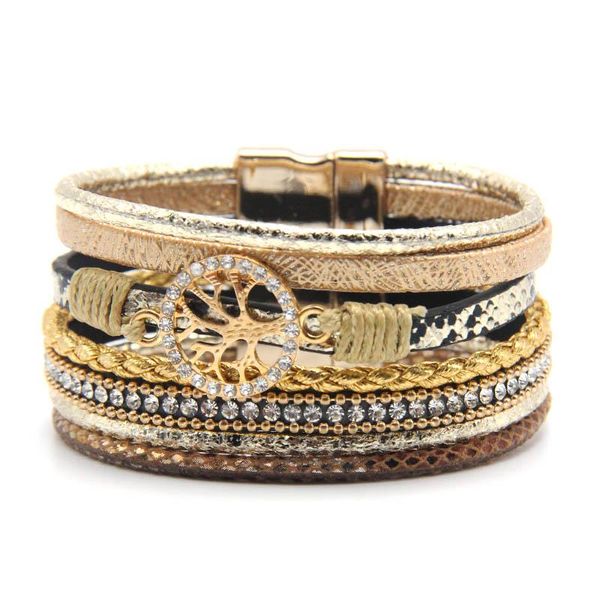 wholesale- fashion crystal wide magnetic leather bracelets & bangles multilayer bracelets jewelry for women men gift, White
wholesale- fashion crystal wide magnetic leather bracelets & bangles multilayer bracelets jewelry for women men gift, White
