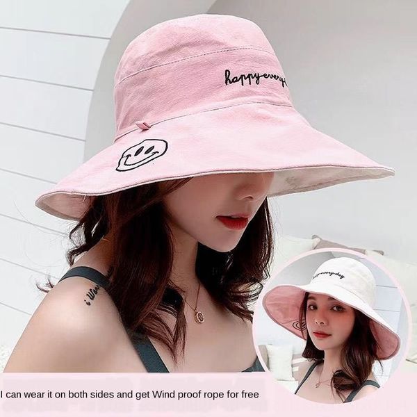 ywz3w 2020 new korean style big eaves letter smiling face embroidery bucket bucket embroidered fisherman hat double-sided sunscreen fashion, Blue;gray
ywz3w 2020 new korean style big eaves letter smiling face embroidery bucket bucket embroidered fisherman hat double-sided sunscreen fashion, Blue;gray