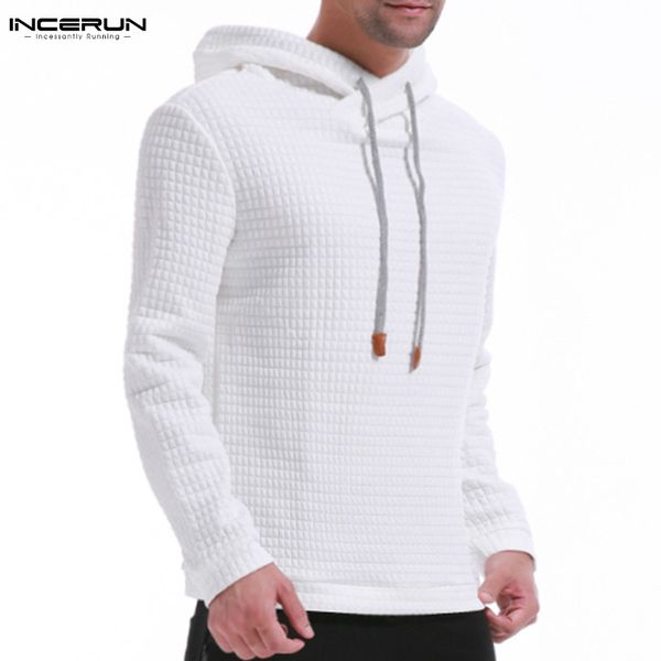 men's hoodies & sweatshirts incerun men solid color workout tracksuit hooded fashion long sleeve casual streetwear pullovers s-4xl, Black
men's hoodies & sweatshirts incerun men solid color workout tracksuit hooded fashion long sleeve casual streetwear pullovers s-4xl, Black