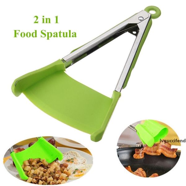 2019 new 2 in 1 clever kitchen spatula and tongs non-stick heat resistant stainless steel frame silicone tongs kitchen gadget st067
2019 new 2 in 1 clever kitchen spatula and tongs non-stick heat resistant stainless steel frame silicone tongs kitchen gadget st067