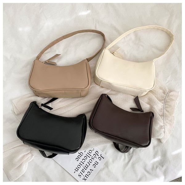 2020 bag women's korean style new ins versatile shoulder armpit bag leggings shoulder hand, White
2020 bag women's korean style new ins versatile shoulder armpit bag leggings shoulder hand, White