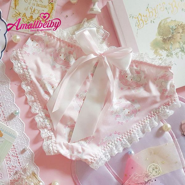 women's panties cute lolita melody underwear low waist underpants ruffles young girl cartoon bow kawaii japanese ultrathin briefs, Black;pink
women's panties cute lolita melody underwear low waist underpants ruffles young girl cartoon bow kawaii japanese ultrathin briefs, Black;pink
