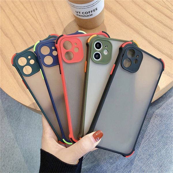 luxury shockproof anti-fall lens protection phone case for iphone 11 pro x xr xs max 7 8 plus case covers translucent protection back cover
luxury shockproof anti-fall lens protection phone case for iphone 11 pro x xr xs max 7 8 plus case covers translucent protection back cover