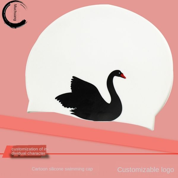 silicone black swan women's long hair swimming cartoon silicone cap extra large swimming cap
silicone black swan women's long hair swimming cartoon silicone cap extra large swimming cap