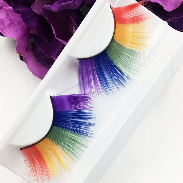 false eyelashes yokpn artificial exaggerated colour stage handmade long thick artistic makeup feathe lashes
false eyelashes yokpn artificial exaggerated colour stage handmade long thick artistic makeup feathe lashes
