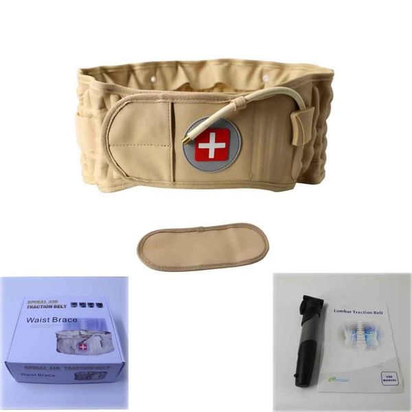 back decompression waist belt back massager pain relief lumbar inflatable traction belt air waist support brace, Black;gray
back decompression waist belt back massager pain relief lumbar inflatable traction belt air waist support brace, Black;gray