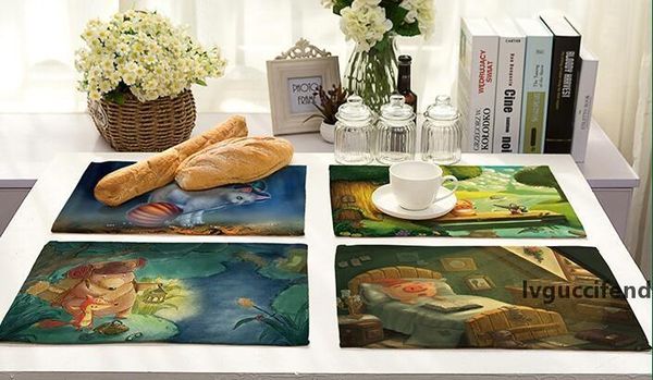 cartoon forest animal printed placemat cotton linen bowl tableware cup table mat lovely home kitchen pad
cartoon forest animal printed placemat cotton linen bowl tableware cup table mat lovely home kitchen pad