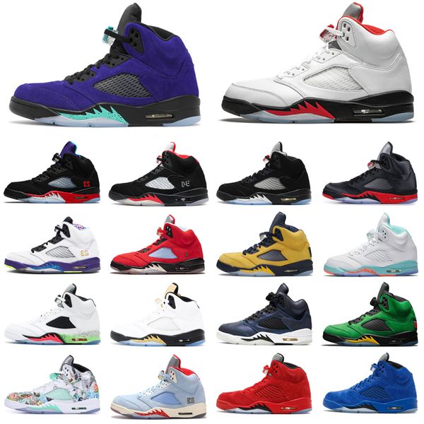 5 5s jumpman fire red men basketball shoes alternate bel grape bred seme black metallic silver wings men womens trainers sports sneakers
5 5s jumpman fire red men basketball shoes alternate bel grape bred seme black metallic silver wings men womens trainers sports sneakers