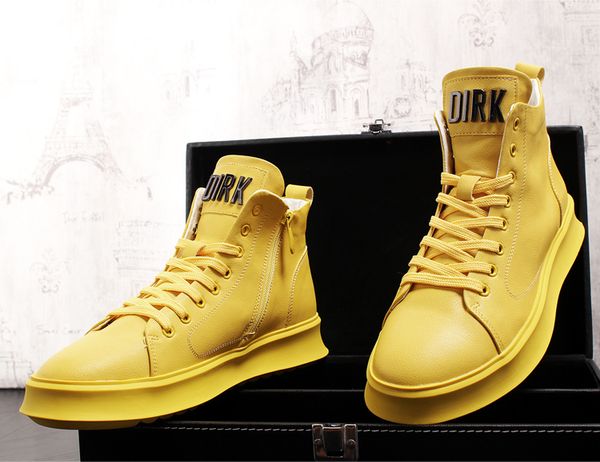 2020 new arrival men fashion casual ankle boots spring autumn high leisure sneakers male trend men leather hip hop shoes, Black
2020 new arrival men fashion casual ankle boots spring autumn high leisure sneakers male trend men leather hip hop shoes, Black