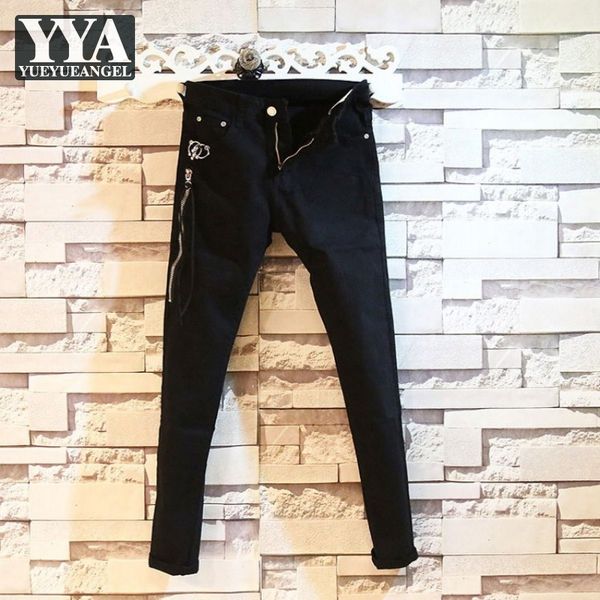 spring autumn mens black jeans solid color slim fashion zipper straight pencil pants streetwear men casual biker denim trousers, Blue
spring autumn mens black jeans solid color slim fashion zipper straight pencil pants streetwear men casual biker denim trousers, Blue