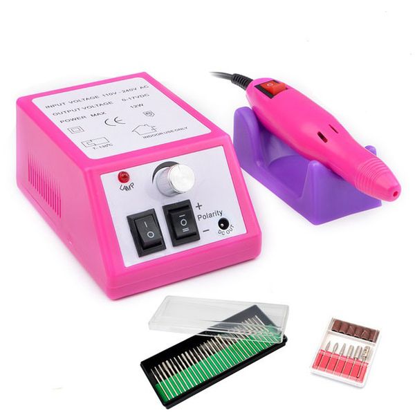 nail drill & accessories electric file adjustable speed manicure set pink + purple machine kit with 30
nail drill & accessories electric file adjustable speed manicure set pink + purple machine kit with 30