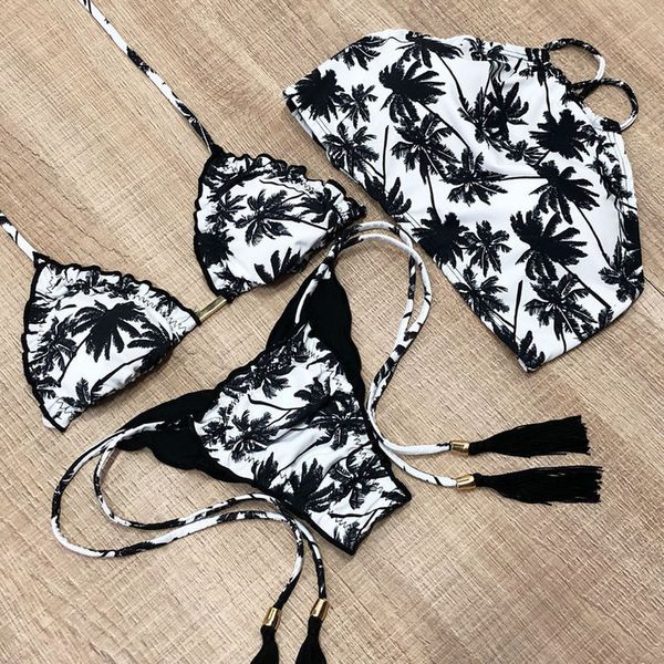 bikini 2020 women summer explosions swimsuit bikini print independent swimsuit bikini maillot de bain femme, White;black
bikini 2020 women summer explosions swimsuit bikini print independent swimsuit bikini maillot de bain femme, White;black