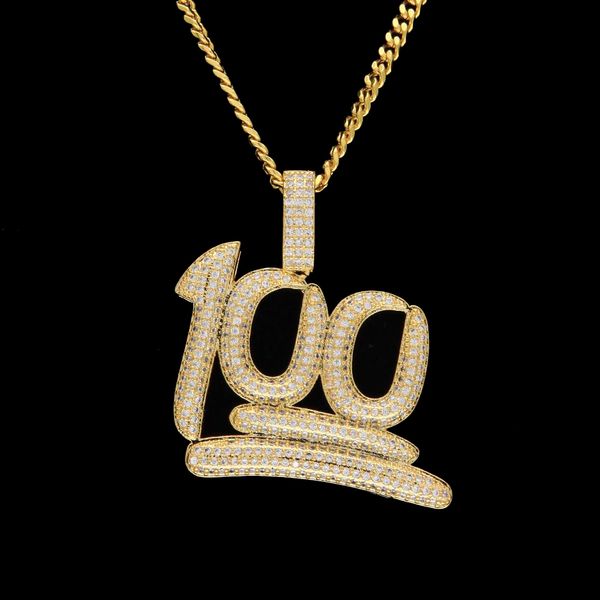 2020 micro pave iced out cubic zirconia 100 percent pendant necklace fashion charm jewelry with cuban chain, Silver
2020 micro pave iced out cubic zirconia 100 percent pendant necklace fashion charm jewelry with cuban chain, Silver