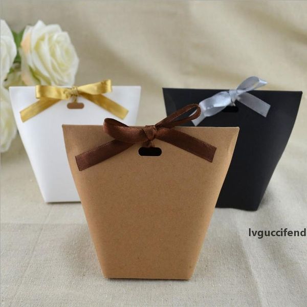 50pcs blank kraft paper bag white black candy bag wedding favors gift box package birthday party decoration bags with ribbon
50pcs blank kraft paper bag white black candy bag wedding favors gift box package birthday party decoration bags with ribbon