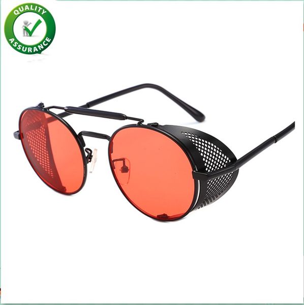 luxury designer sunglasses for women mens brand fashion metal frame side round vintage retro steampunk gothic hippie circle retro glasses, White;black
luxury designer sunglasses for women mens brand fashion metal frame side round vintage retro steampunk gothic hippie circle retro glasses, White;black