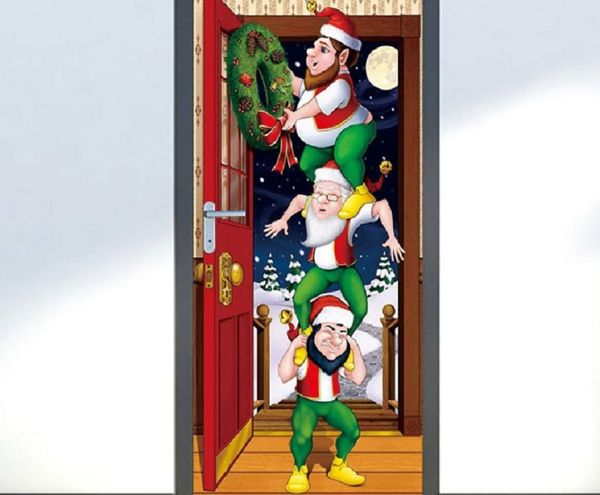 2020 smt017 new christmas elf door paste glass window, creative wooden door renovation wall paste
2020 smt017 new christmas elf door paste glass window, creative wooden door renovation wall paste