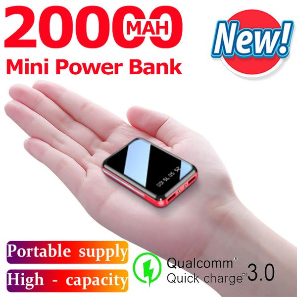 mini power bank 20000mah double usb charging portable charger external battery pack for samsung xiaomi iphone
mini power bank 20000mah double usb charging portable charger external battery pack for samsung xiaomi iphone