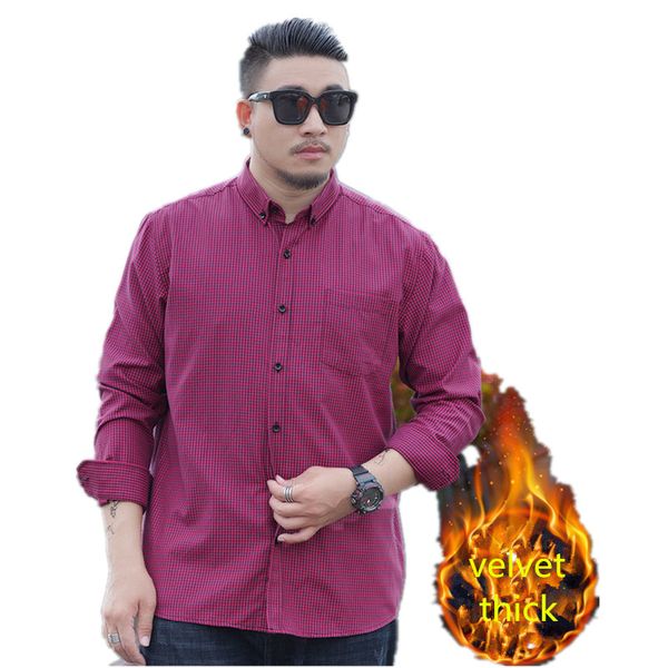 autumn winter large size men's shirt plus velvet printed plaid long-sleeved casual dress shirt warm sweatshirt, White;black
autumn winter large size men's shirt plus velvet printed plaid long-sleeved casual dress shirt warm sweatshirt, White;black