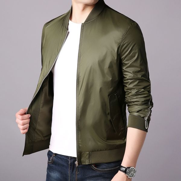 fayan 2020 spring new men's casual stand collar fayan 2020 spring new men's casual stand jacket collar jacket, Black;brown
fayan 2020 spring new men's casual stand collar fayan 2020 spring new men's casual stand jacket collar jacket, Black;brown
