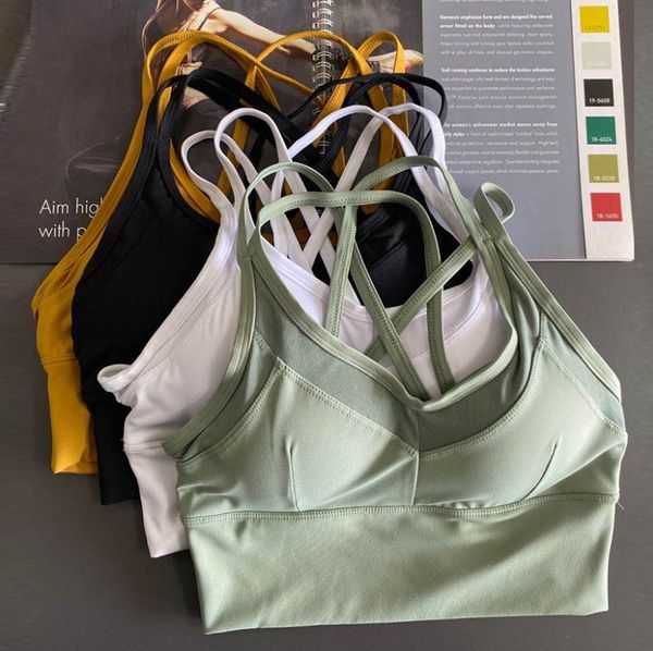 sports underwear women's vest breathable fast drying gym fitness bra cross beauty back yoga bra for ladies, White;black
sports underwear women's vest breathable fast drying gym fitness bra cross beauty back yoga bra for ladies, White;black