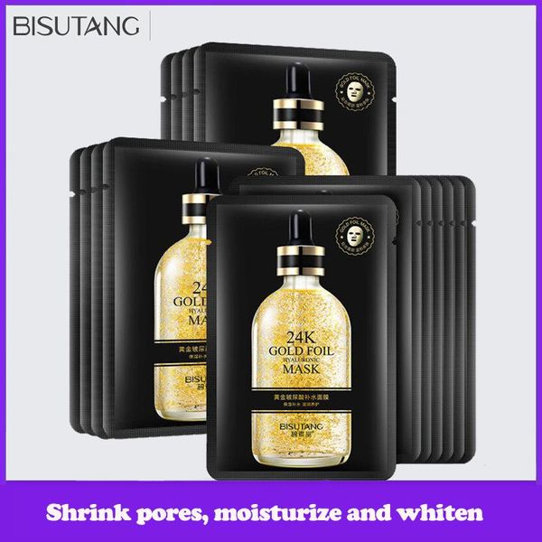 24K gold foil Deep moisturizing base Thin and transparent skin Black Face Skin Care Easy absorb Mascarilla Oil-Control Wholesale face mask
24K gold foil Deep moisturizing base Thin and transparent skin Black Face Skin Care Easy absorb Mascarilla Oil-Control Wholesale face mask