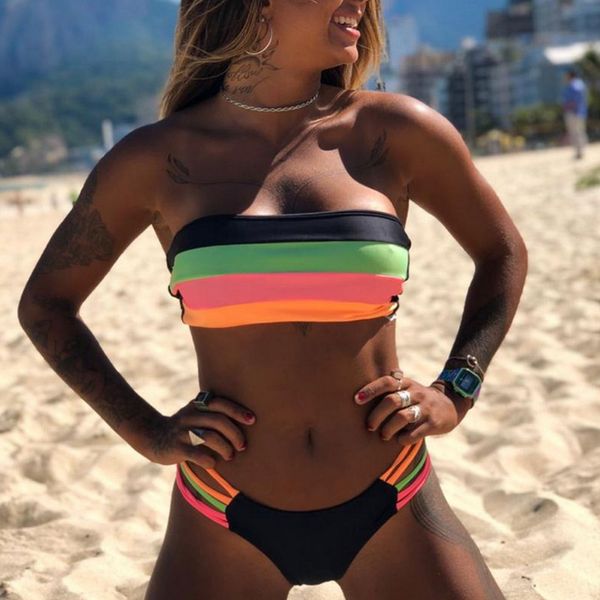 new bikini set brazilian bikini 2020 swimwear women bandeau swimsuit female push up bathing suit summer bathers biquini
new bikini set brazilian bikini 2020 swimwear women bandeau swimsuit female push up bathing suit summer bathers biquini