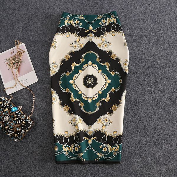 2020 women skirts summer knee length print skirt flowers pencil casual skirts plus size faldas mujer moda jupe femme, Black
2020 women skirts summer knee length print skirt flowers pencil casual skirts plus size faldas mujer moda jupe femme, Black