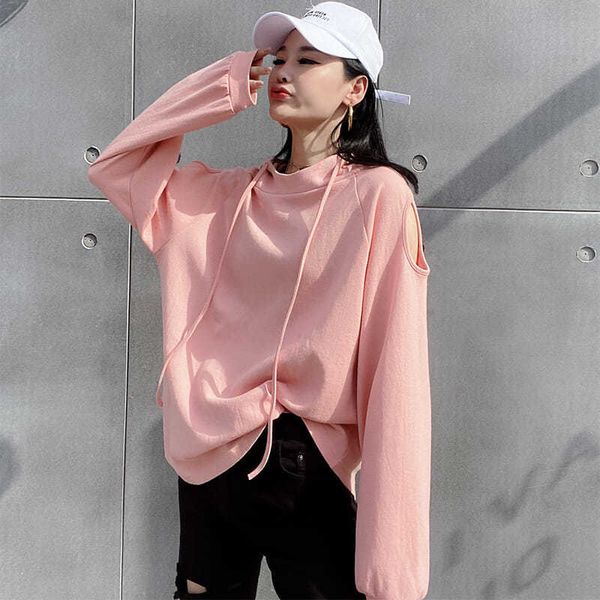 women's hoodies & sweatshirts 2021 women spring autumn solid oversized hoodie female casual long sleeve hollow out classic pullovers ho, Black
women's hoodies & sweatshirts 2021 women spring autumn solid oversized hoodie female casual long sleeve hollow out classic pullovers ho, Black