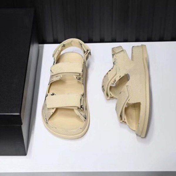 sandals shoe real leather slides slippers shoes for woman dhl eu:35-40 012c2003, Black