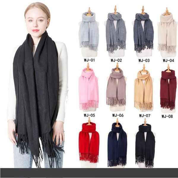 Factory direct selling European and American autumn winter imitation cashmere pure color scarf men and women lovers monochrome neck shawl wh
Factory direct selling European and American autumn winter imitation cashmere pure color scarf men and women lovers monochrome neck shawl wh