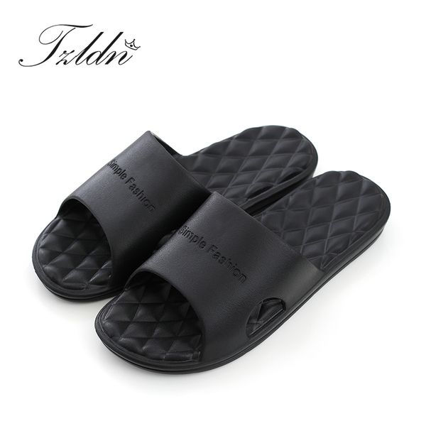2020 tzldn men bathroom slippers simple casual indoor outdoor slippers soft eva sole solid color man sandals zapatillas mujer, Black
2020 tzldn men bathroom slippers simple casual indoor outdoor slippers soft eva sole solid color man sandals zapatillas mujer, Black