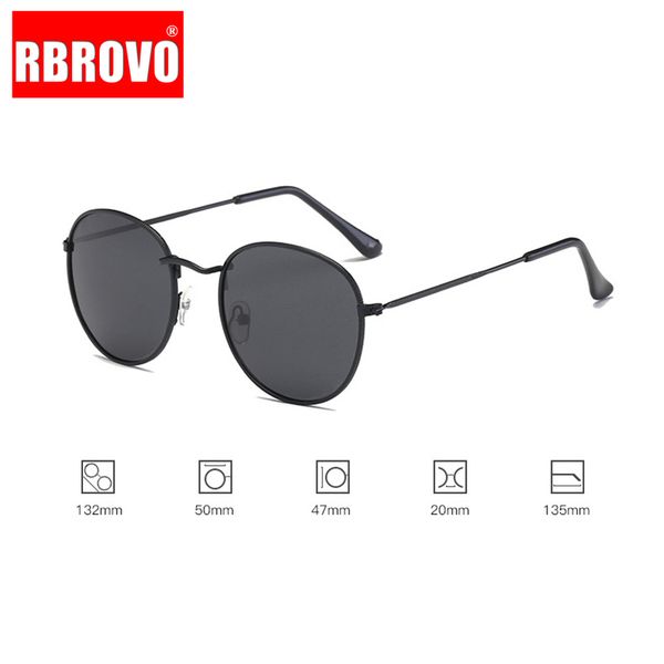 rbrovo 2020 polarizd round sunglasses women/men brand designer glasses classic mirror sun glasses drive oculos de sol gafas, White;black
rbrovo 2020 polarizd round sunglasses women/men brand designer glasses classic mirror sun glasses drive oculos de sol gafas, White;black