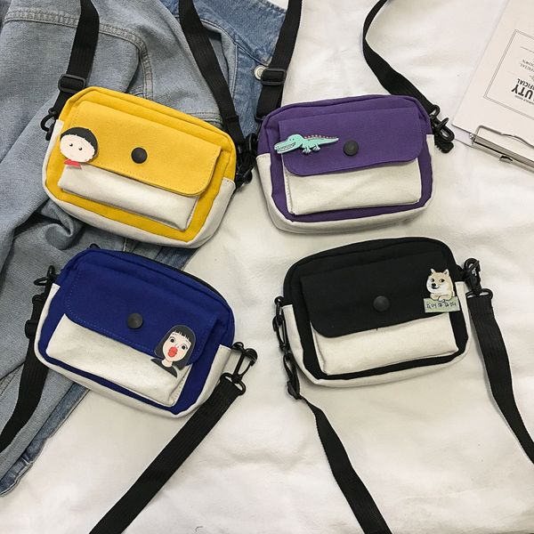 2019 new canvas female korean style canvas shoulder all-match ins shoulder bag fashionable student slanting bag female
2019 new canvas female korean style canvas shoulder all-match ins shoulder bag fashionable student slanting bag female