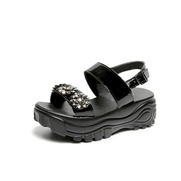 fashion womens shoes 2019 wedge female sandal buckle strap beach sandals muffins shoe clear heels med all-match 2019 cs10, Black
fashion womens shoes 2019 wedge female sandal buckle strap beach sandals muffins shoe clear heels med all-match 2019 cs10, Black