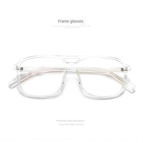 puwif new artistic pilot black large frame myopia double beam glasses transparent color hip-hop fashion myopia glasses frame for men and wom, Silver
puwif new artistic pilot black large frame myopia double beam glasses transparent color hip-hop fashion myopia glasses frame for men and wom, Silver