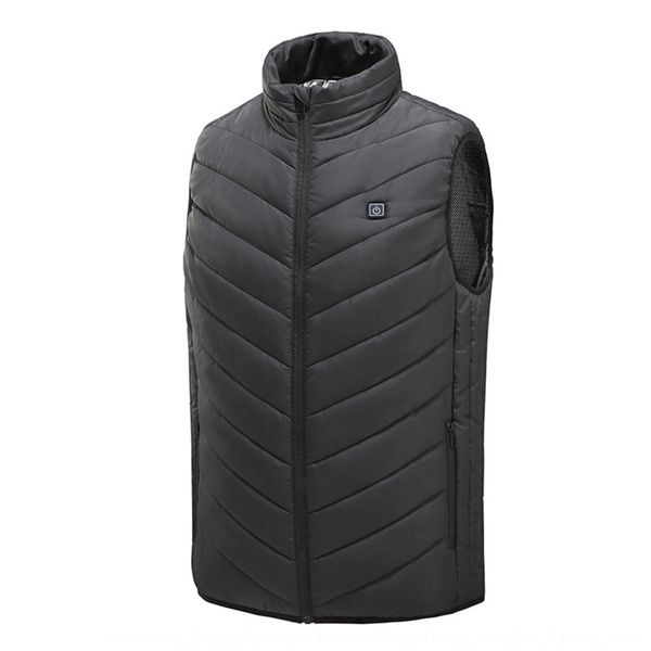 2019 winter new outdoor warm leisure heating vest men and women's same usb electric heating vest, Black;white
2019 winter new outdoor warm leisure heating vest men and women's same usb electric heating vest, Black;white