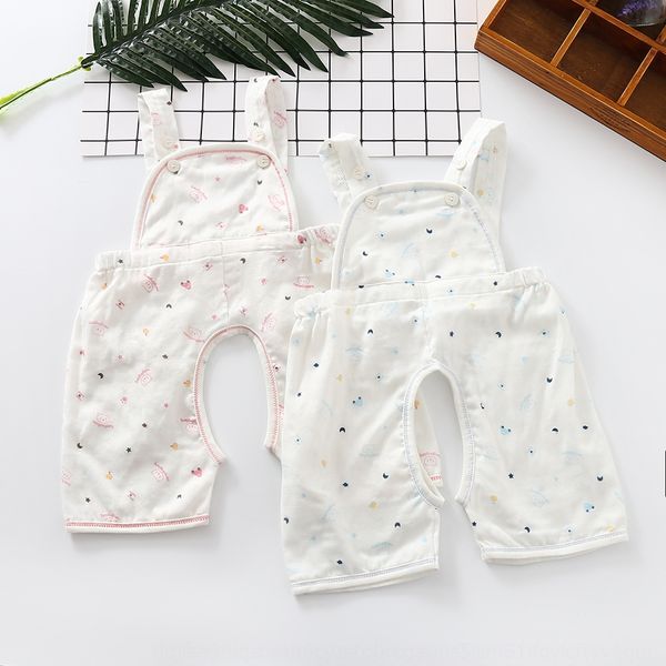 b7cym infant gauze belt pants newborn sleeveless cotton air-conditioning pants baby's one-piece climbing air conditioning body clothes, Blue
b7cym infant gauze belt pants newborn sleeveless cotton air-conditioning pants baby's one-piece climbing air conditioning body clothes, Blue