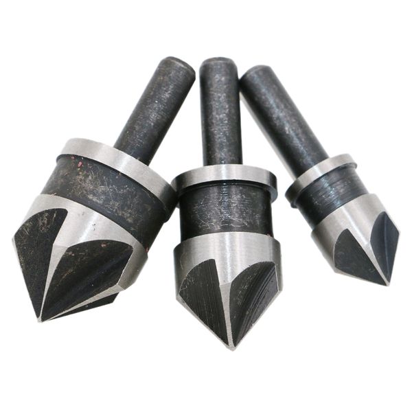 new 3pcs 5 flute countersink drill bit set 90 degree chamfering cutter for wood metal 12/16/19mm debur tool set dt6
new 3pcs 5 flute countersink drill bit set 90 degree chamfering cutter for wood metal 12/16/19mm debur tool set dt6