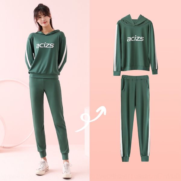 i71ld sports fitness fashion internet celebrity casual two-piece 2020 new sportswear suit women's sweater sweaterfitness women's w, White;red
i71ld sports fitness fashion internet celebrity casual two-piece 2020 new sportswear suit women's sweater sweaterfitness women's w, White;red