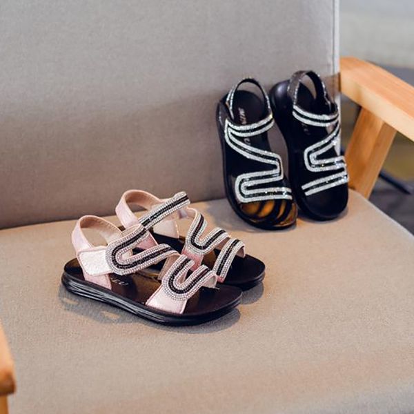 new korean style girl magic and sandals magic sticker sandals soft bottom anti-skid casual children's shoes, Black;red
new korean style girl magic and sandals magic sticker sandals soft bottom anti-skid casual children's shoes, Black;red