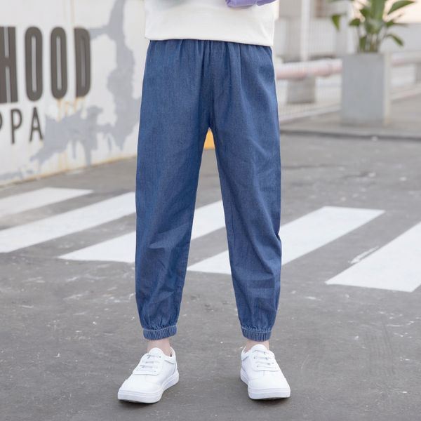 2020 new baby anti- anti mosquito pants thin casual breathable tencel children's denim anti-mosquito pants, Blue
2020 new baby anti- anti mosquito pants thin casual breathable tencel children's denim anti-mosquito pants, Blue