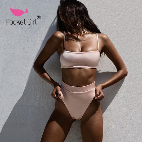 2020 solid leopard string bikini women swimwear summer high waist two piece set swimsuit hatler swimsuit female biquini, White;black
2020 solid leopard string bikini women swimwear summer high waist two piece set swimsuit hatler swimsuit female biquini, White;black